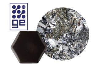 Pedra de Germânio — mineral e hexágono do colchão